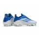 Adidas X Speedflow FG Low White Blue Silver Football Boots