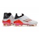 Adidas X Speedflow FG Low White Gold Red Men Football Boots