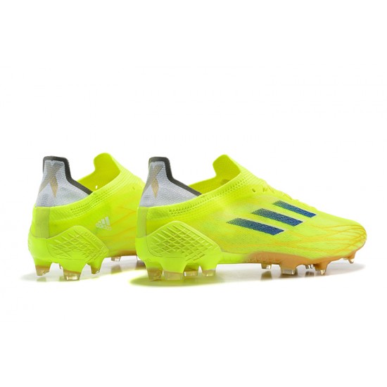 Adidas X Speedflow FG Low Yellow Gold Black Men Football Boots