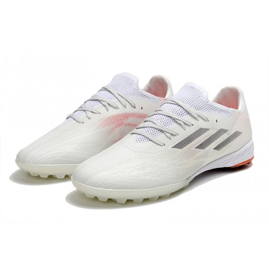 Adidas X Speedflow TF Low White Grey Red Men Football Boots