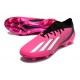 Adidas X Speedportal .1 2022 World Cup Boots FG Low Black Pink Men Football Boots