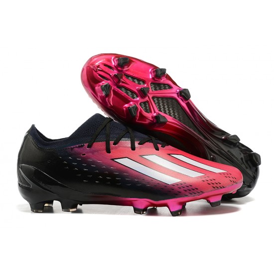 Adidas X Speedportal .1 2022 World Cup Boots FG Low Black Pink Football Boots