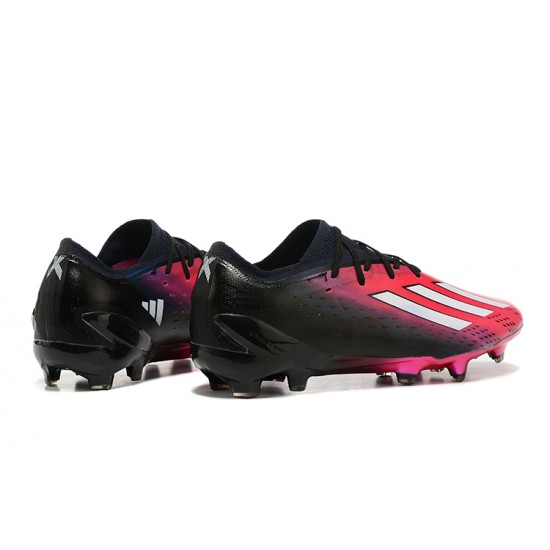 Adidas X Speedportal .1 2022 World Cup Boots FG Low Black Pink Football Boots