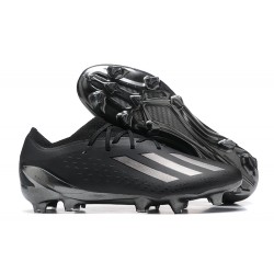 Adidas X Speedportal .1 2022 World Cup Boots FG Low Black Silver Football Boots