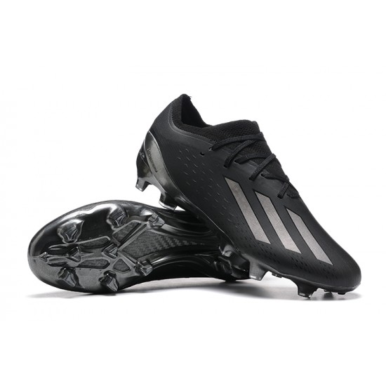 Adidas X Speedportal .1 2022 World Cup Boots FG Low Black Silver Football Boots