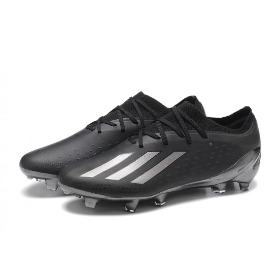 Adidas X Speedportal .1 2022 World Cup Boots FG Low Black Silver Football Boots