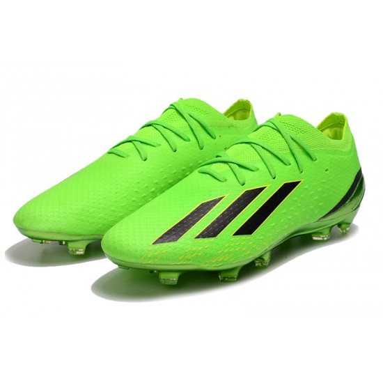 Adidas X Speedportal .1 2022 World Cup Boots FG Low Green Black Football Boots