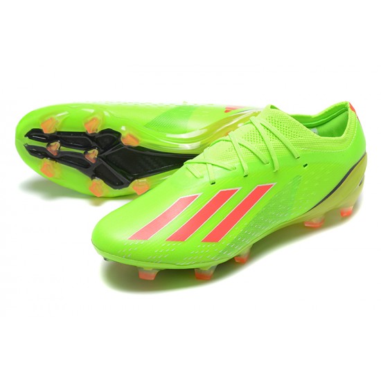 Adidas X Speedportal .1 2022 World Cup Boots FG Low Green Pink Football Boots