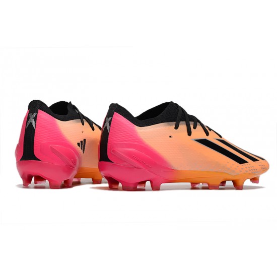 Adidas X Speedportal .1 2022 World Cup Boots FG Low Pink Orange Black Football Boots