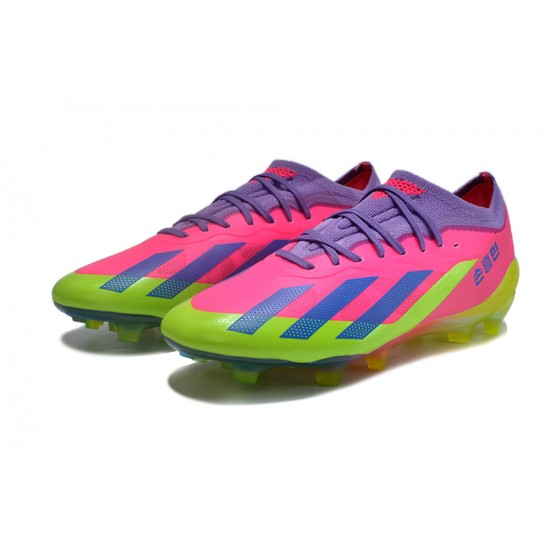 Adidas X Speedportal .1 2022 World Cup Boots FG Low Pink Purple Women/Men Football Boots