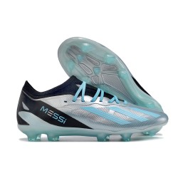 Adidas X Speedportal .1 2022 World Cup Boots FG Low Silver Black Blue Women/Men Football Boots