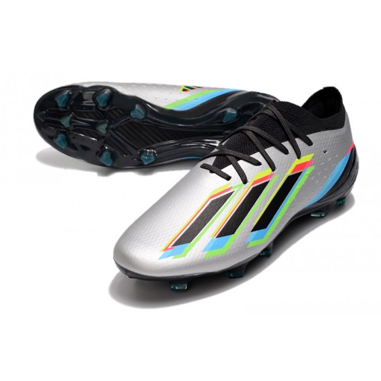 Adidas X Speedportal .1 2022 World Cup Boots FG Low Silver Black Football Boots