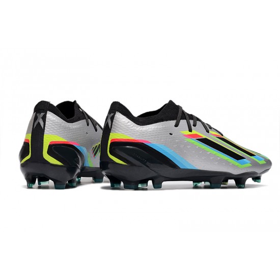 Adidas X Speedportal .1 2022 World Cup Boots FG Low Silver Black Football Boots