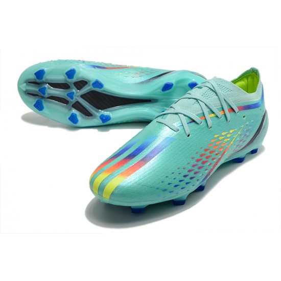 Adidas X Speedportal .1 2022 World Cup Boots FG Low Turqoise Multi Football Boots