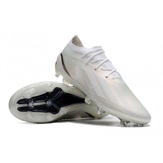 Adidas X Speedportal .1 2022 World Cup Boots FG Low White Black Football Boots