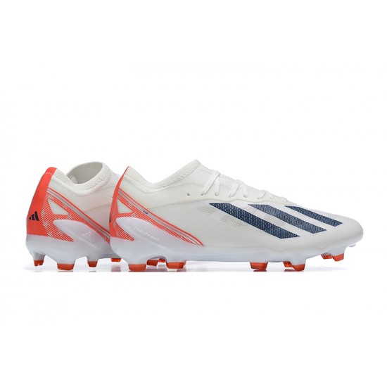 Adidas X Speedportal .1 2022 World Cup Boots FG Low White Blue Men Football Boots