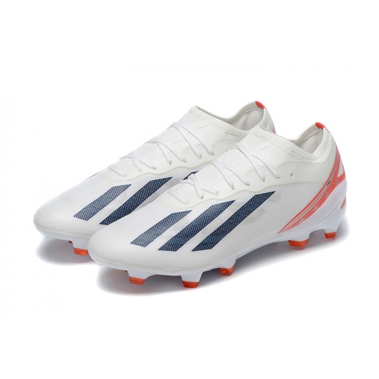 Adidas X Speedportal .1 2022 World Cup Boots FG Low White Blue Men Football Boots