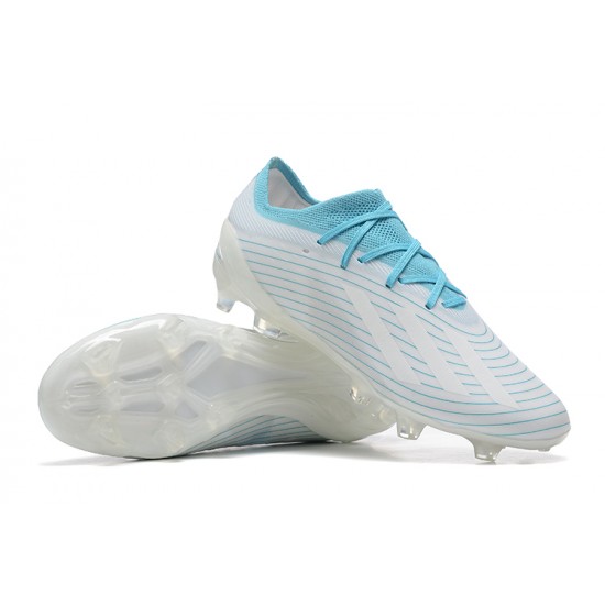 Adidas X Speedportal .1 2022 World Cup Boots FG Low White Blue Football Boots