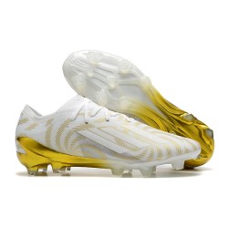 Adidas X Speedportal .1 2022 World Cup Boots FG Low White Gold Football Boots