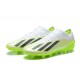 Adidas X Speedportal .1 2022 World Cup Boots FG Low White Green Black Men Football Boots