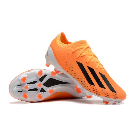 Adidas X Speedportal .1 2022 World Cup Boots FG Low White Orange Football Boots