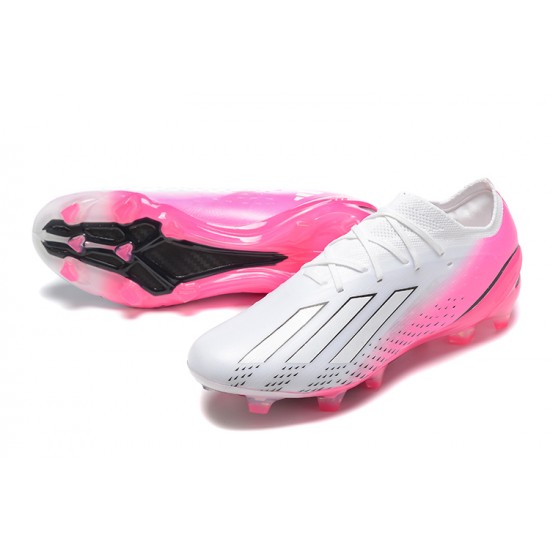 Adidas X Speedportal .1 2022 World Cup Boots FG Low White Pink Football Boots