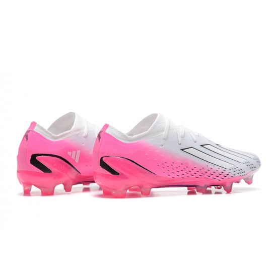 Adidas X Speedportal .1 2022 World Cup Boots FG Low White Pink Football Boots