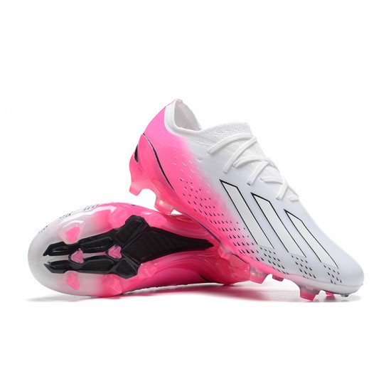 Adidas X Speedportal .1 2022 World Cup Boots FG Low White Pink Football Boots