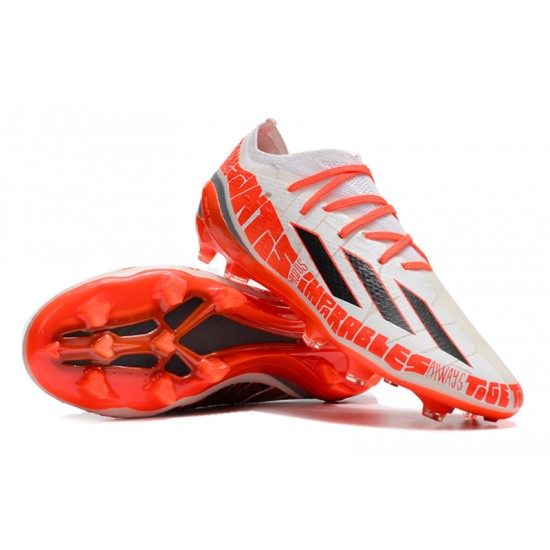 Adidas X Speedportal .1 2022 World Cup Boots FG Low White Red Football Boots