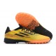 Adidas X Speedportal .1 TF Low Black Yellow Orange Football Boots