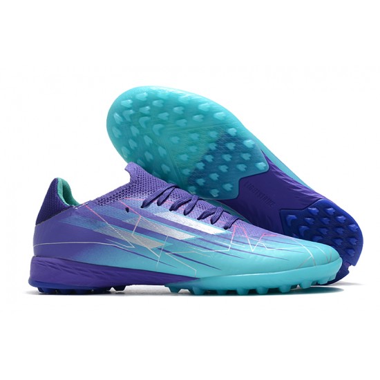 Adidas X Speedportal .1 TF Low Purple Blue Football Boots