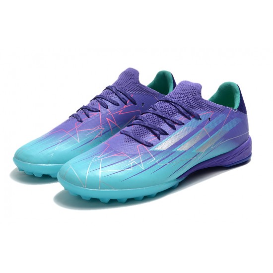 Adidas X Speedportal .1 TF Low Purple Blue Football Boots