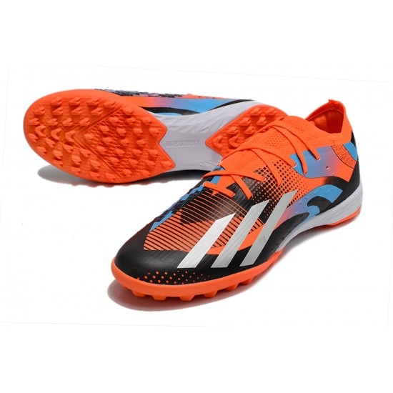 Adidas X Speedportal .1 TF Low Red Blue Black Men Football Boots