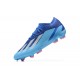 Adidas x23 crazyfast 1 FG Blue Light/Blue White Pink Men Low Football Boots