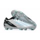 Adidas x23 crazyfast 1 FG Silver Black Blue Men Low Football Boots