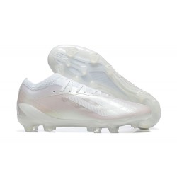 Adidas x23 crazyfast 1 FG White Pink Men Low Football Boots