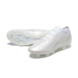 Adidas x23 crazyfast 1 FG White Pink Men Low Football Boots