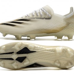 Adidas X Ghosted 1 FG Beige Black Football Boots