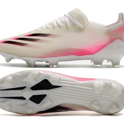 Adidas X Ghosted 1 FG Pink Beige White Football Boots