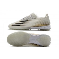 Adidas X Ghosted 1 TF Beige Black Football Boots