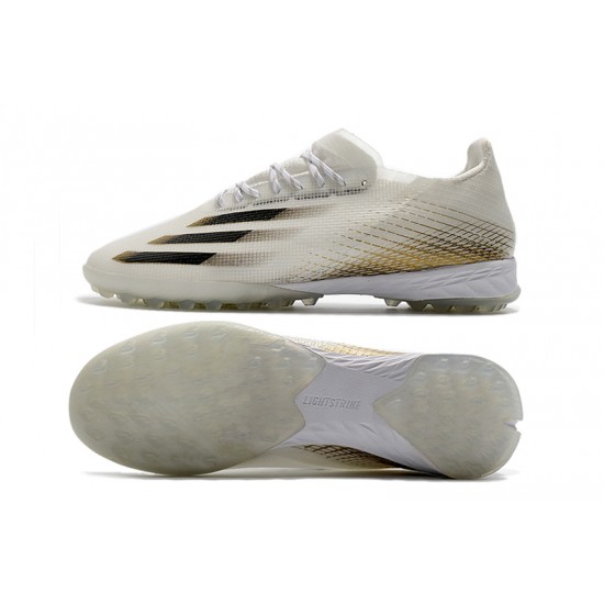 Adidas X Ghosted 1 TF Beige Black Football Boots