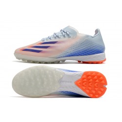 Adidas X Ghosted 1 TF Blue Orange Football Boots