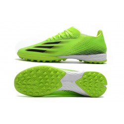 Adidas X Ghosted 1 TF Green Black Football Boots