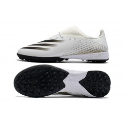 Adidas X Ghosted 3 TF Beige Black Football Boots