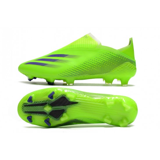 Adidas X Ghosted FG Mens Green Black Football Boots