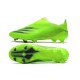 Adidas X Ghosted FG Mens Green Black Football Boots