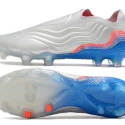 Adidas COPA Sense FG 39 45 Silver Blue Low Football Boots