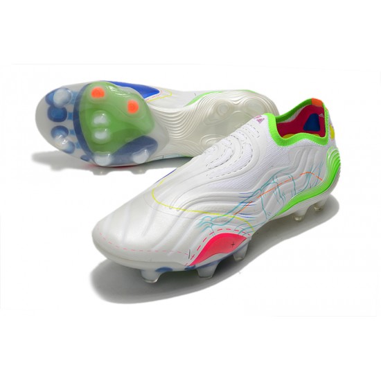 Adidas COPA Sense FG 39 45 White Green Low Football Boots