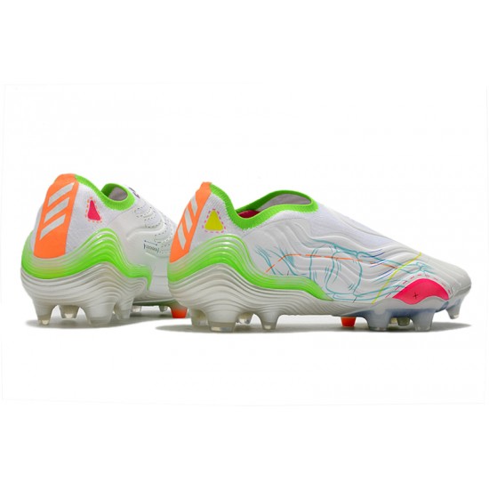 Adidas COPA Sense FG 39 45 White Green Low Football Boots