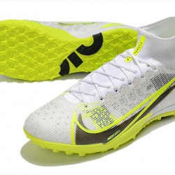 Nike Mercurial Superfly 9 Elite TF 39 45 Black Yellow High Football Boots